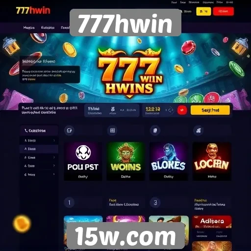 Interface e usabilidade do site 777hwin